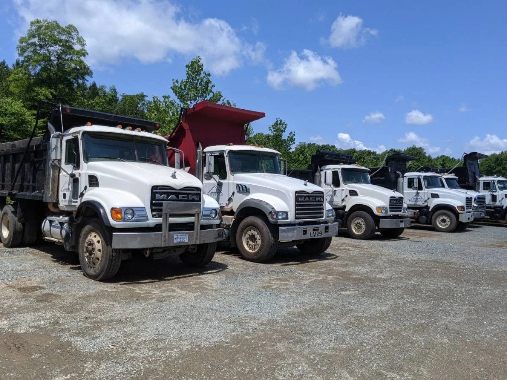 Landmark Materials Truck Fleet